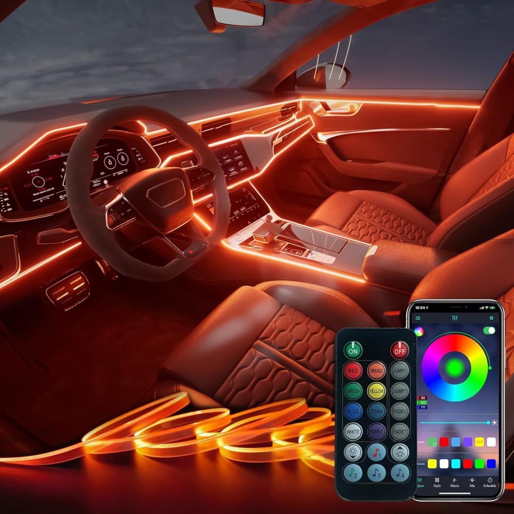 LED Ambient Light for Car | RGB Interior Car Lighting Kit